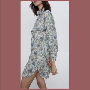 Zara Multicolor Floral Blouse